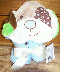 Hooded Puppy Bath Towel